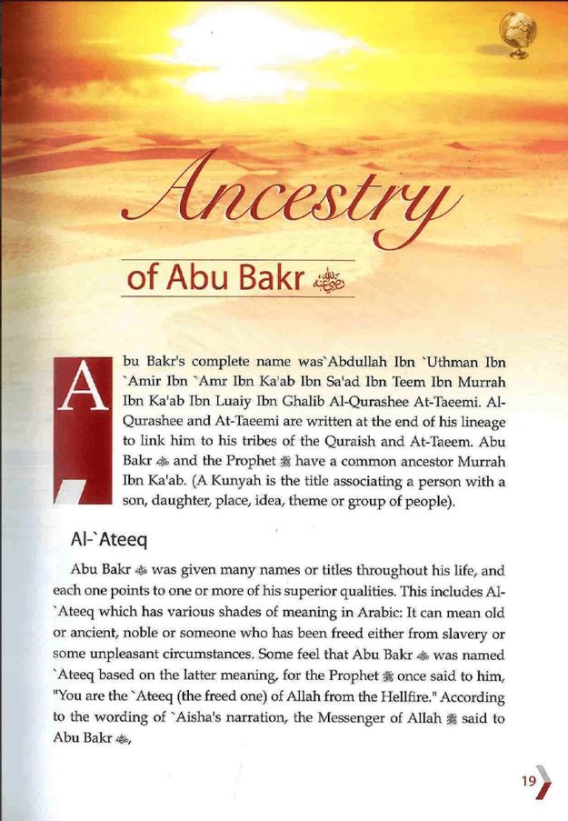 Golden Stories Of Abu Bakr As-Siddeeq (RA) - Dar Makkah