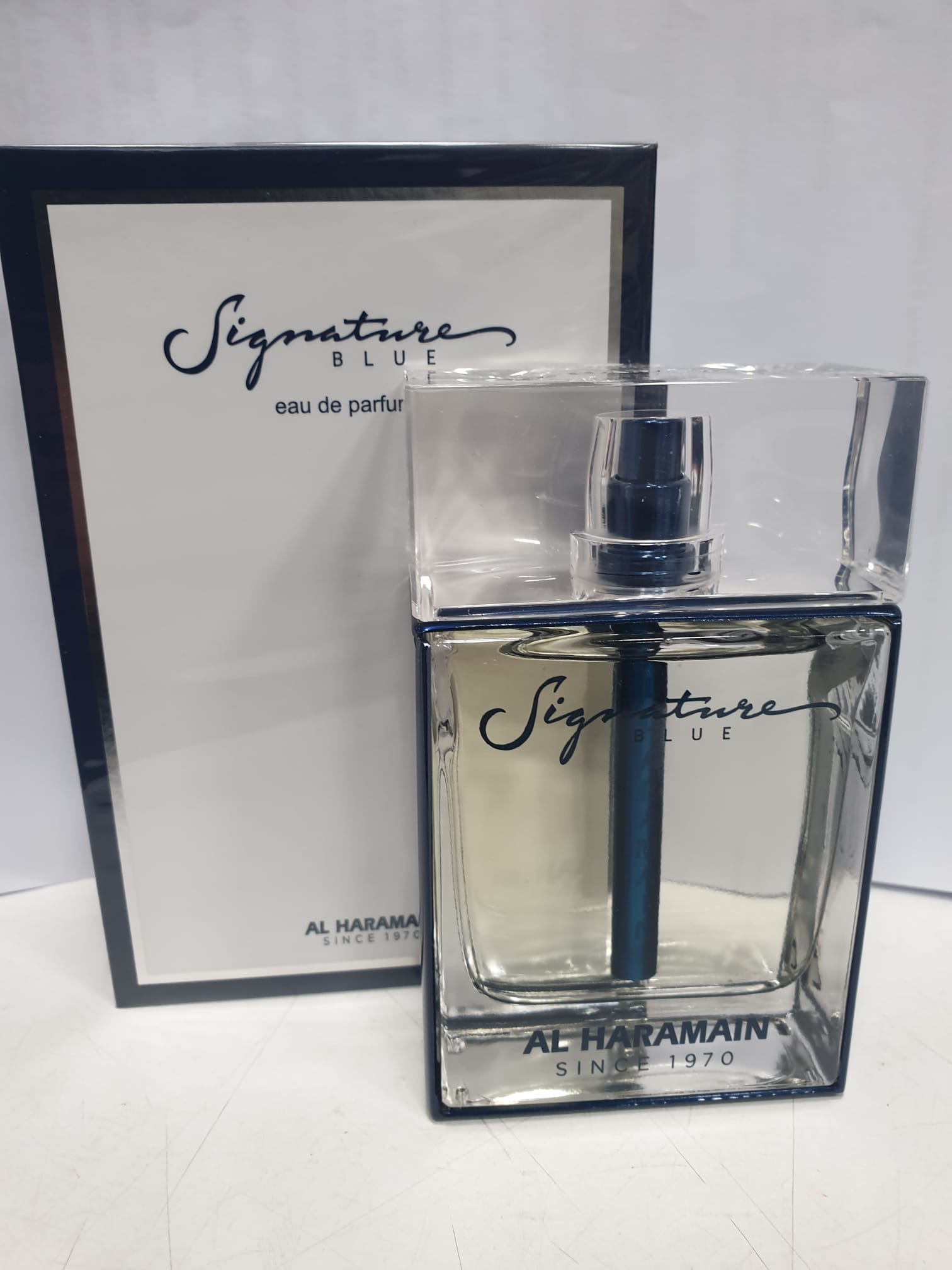 Al Haramain Perfumes Signature Blue Spray 100ml - Dar Makkah